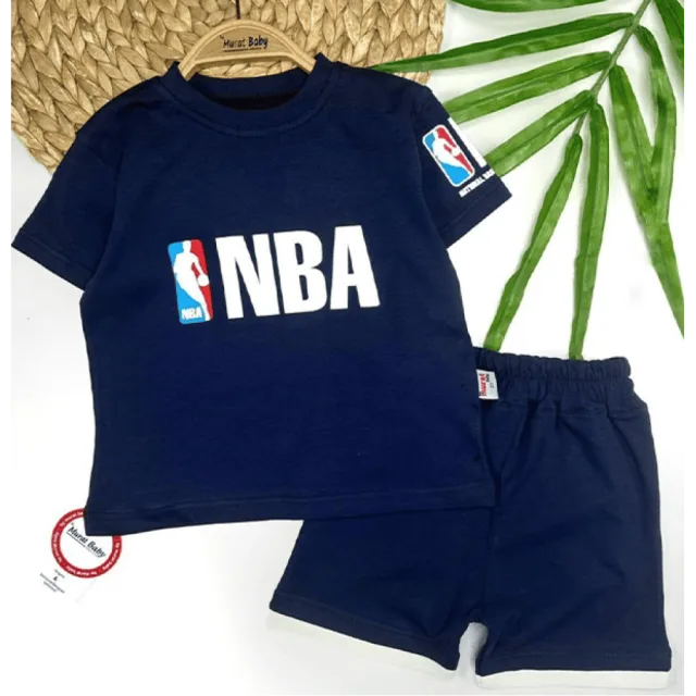 NBA Baskılı 2’li Erkek Çocuk Şort Takımı